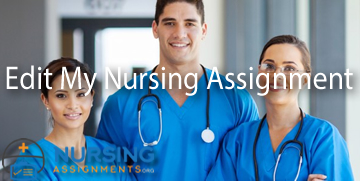 Edit My Nursing Assignment